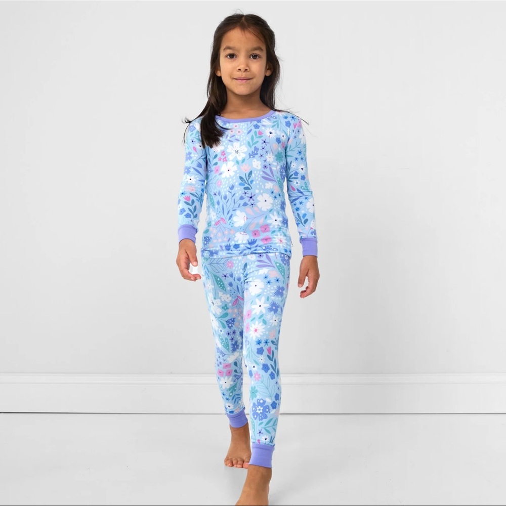 Little Sleepies Magical Meadow Two piece Pajama Set NIB